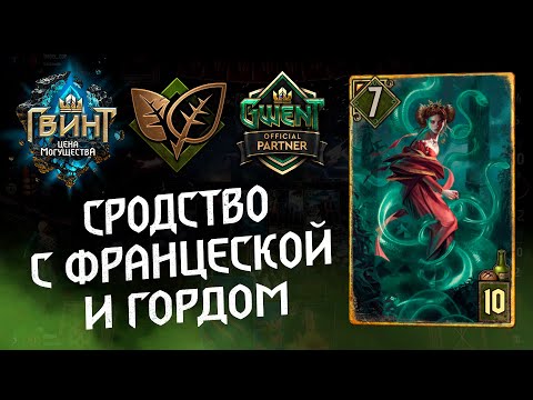 Видео: Гвинт - Белки на Сродстве с Францеской. Gwent 9.0.