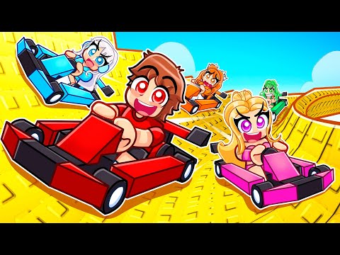 Видео: Достижение МАКСИМАЛЬНОЙ СКОРОСТИ в Roblox. Спуститесь на тележке с горки..