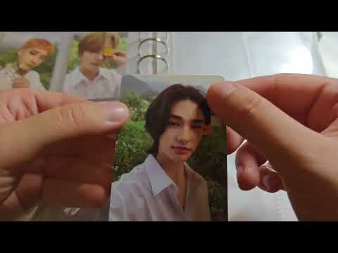 Видео: АСМР/ASMR реорганизация биндера Stray Kids (шелест, таппинг, шепот)