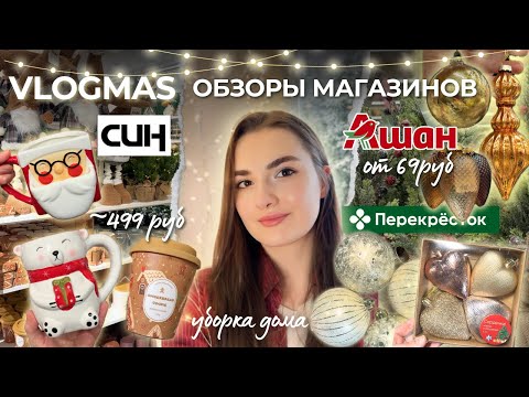 Видео: НОВОГОДНИЙ ДЕКОР 🎄✨ОБЗОР АШАН, СИН | SINSAY, ФИКС ПРАЙС. Бюджетный декор на новый год ❄️