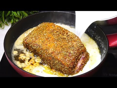 Видео: Свинина тушеная в молоке на сковороде Готовится проще простого Любой справится