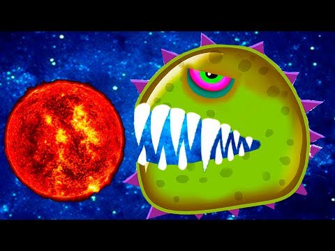 Видео: ЛИЗУН СЛИЗНЯК захватывает МИР #9 Вкусная Луна и планета Земля в Mutant Blobs Аттаск #крутилкины