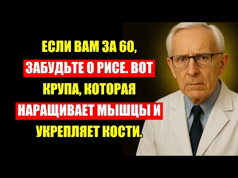 Видео: После 60 Забудьте Про Рис! Эта Дешевая Крупа Нарастит Мышцы И Укрепит Кости.