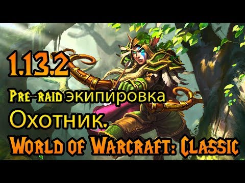 Видео: Охотник. Pre-raid экипировка в World of Warcraft: Classic