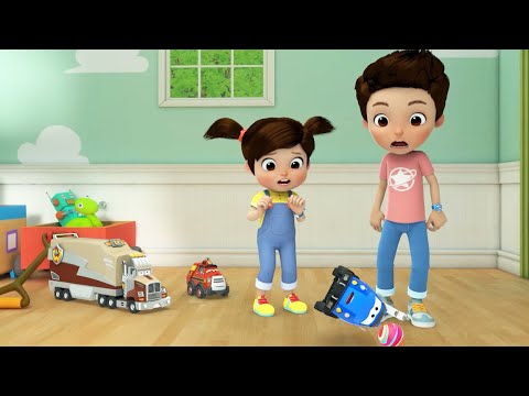 Видео: Рэй и пожарный патруль. Команда ВиВилз 🚒 Приключение прыгучего мячика (17 серия) 🔥Развивающий мульт