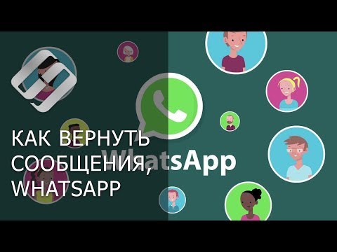 Видео: Как восстановить ⚕️ историю чатов 💬, контакты, сообщения и файлы в WhatsApp в 2021