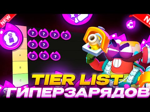 Видео: TIER LIST ГИПЕРЗАРЯДОВ В BRAWL STARS!!! | КАКИЕ ГИПЕРЗАРЯДЫ КУПИТЬ В АВГУСТЕ 2025 ГОДА!!!
