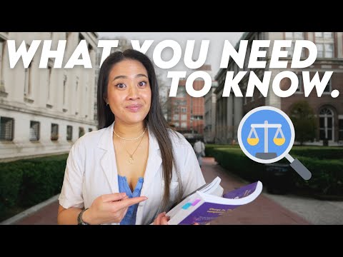 Видео: Что вам НУЖНО знать перед поступлением в юридическую школу (я бы хотел знать это)