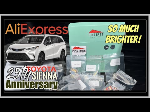 Видео: Светодиодная подсветка салона для нашей Toyota Sienna