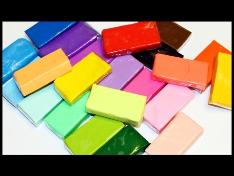 Видео: Обзор сырой ПОЛИМЕРНОЙ ГЛИНЫ с Buyincoins.com (24 цвета)