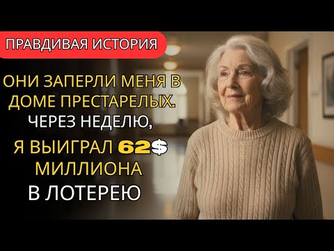 Видео: Они заперли меня в доме престарелых,  Через неделю я выиграл 62 миллиона в лотерею