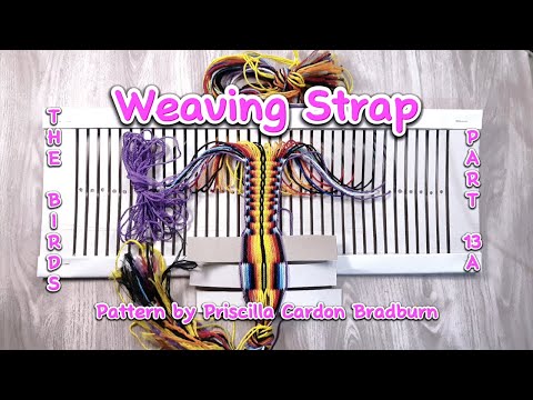 Видео: Рассечение узора Мочила из «Птиц», Присцилла Кардон Брэдберн. Часть 13 (А)