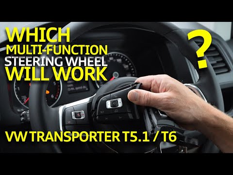 Видео: Какое многофункциональное рулевое колесо VW подойдет для Transporter T5.1 и T6?