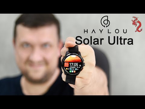 Видео: HAYLOU Solar Ultrа //ТОПовые в линейке, с AMOLED, GPS и встроенной памятью