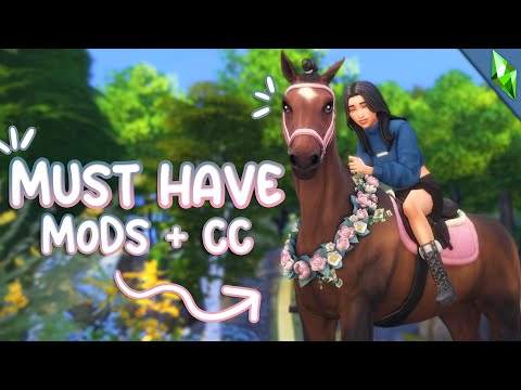 Видео: *ОБЯЗАТЕЛЬНО* КОННЫЙ КОНТРОЛЬ И МОДЫ | Sims 4