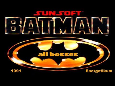 Видео: Batman - all bosses (все боссы) [Genesis]