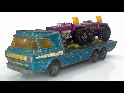 Видео: Ремонт Matchbox. Трактор-транспортер №К-21. Литая модель игрушки.