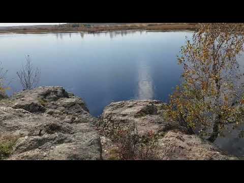 Видео: 1 октября 2024 г. Quiet sunny day on the bank of a little river.