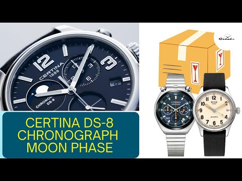 Видео: РАСПАКОВКА 2-Х НЕОЖИДАННЫХ ЯПОНЦЕВ / ТОПОВАЯ CERTINA DS-8 CHRONOGRAPH MOON PHASE 2022