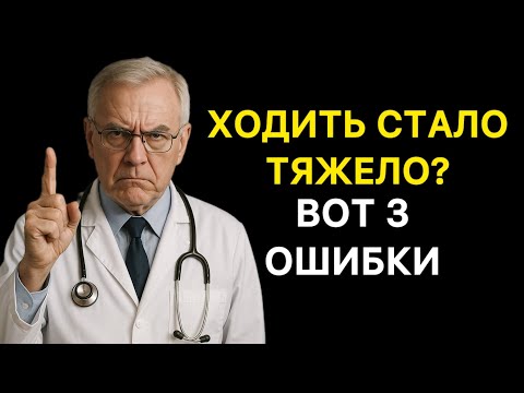 Видео: Тяжело ходить? Вот правда, которую врачи редко говорят вслух.