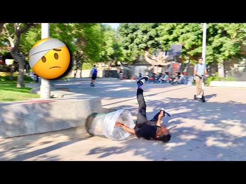 Видео: Моё худшее падение на скейтборде!