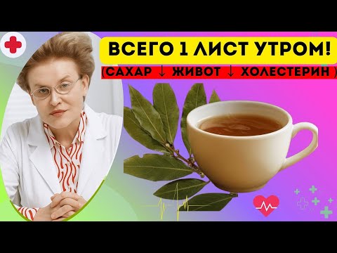 Видео: 1 ЛИСТ УТРОМ — и сахар, жир на животе и холестерин ПАДАЮТ! (натурально и научно!)