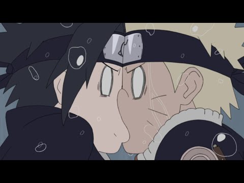 Видео: Второй поцелуй Наруто и Саске. Команда 7