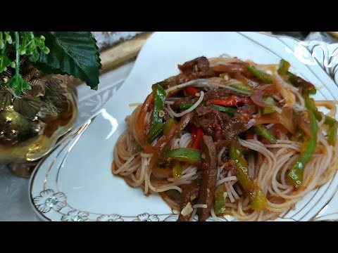 Видео: Горячая ФУНЧОЗА С МЯСОМ / САМЫЙ ЛУЧШИЙ РЕЦЕПТ