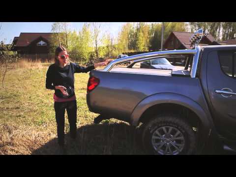 Видео: Обзор и тест-драйв Мицубиси/Mitsubishi L 200. Лиса Рулит.