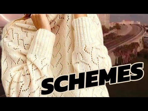 Видео: Чудесные свитера со схемами вязания узоров. Wonderful sweaters with knitting patterns.