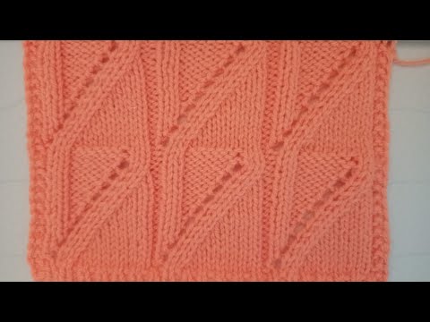Видео: Универсальный красивый узор спицами поворотными и круговыми рядами.