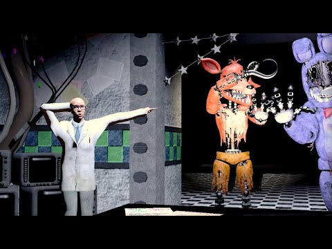 Видео: ОХРАННИКИ ВЫЖИВАЮТ В ПИЦЦЕРИИ FNAF2 GMOD с друзьями