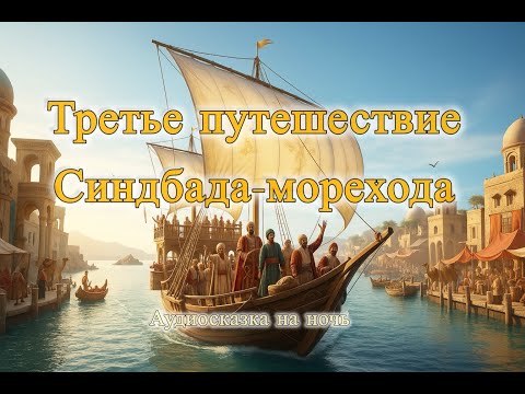 Видео: Третье путешествие Синдбада-Морехода 🐉 | Восточная сказка на ночь 🌙 |Расслабляющий рассказ для сна 💤