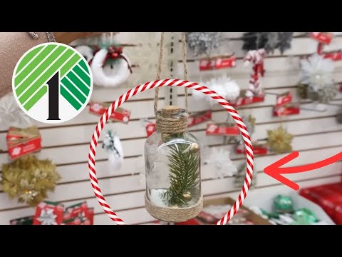 Видео: Бюджетные рождественские лайфхаки с долларовыми елками