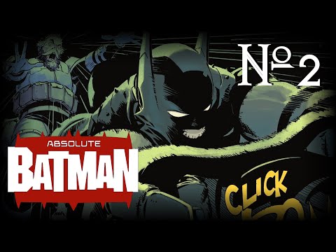 Видео: Бэтмен и его мощная тачка // Абсолютный Бэтмен №2 // DC Comics