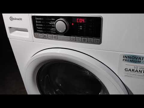 Видео: Тест режим стиральной машины Bauknecht ( Whirlpool ),сервисный,диагностика,код ошибки F 25