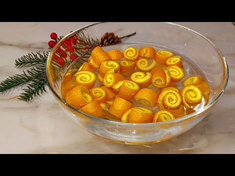 Видео: Не Выбрасывате НИКОГДА! Турчанка поделилась СУПЕР рецептом!вкусная варенье из кожуры апельсина к чаю