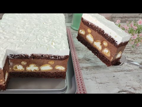 Видео: Нереально вкусный торт ШОКОЛАДНЫЙ БАРХАТ с ПРОФИТРОЛЯМИ! Без желатина! Тает во рту!