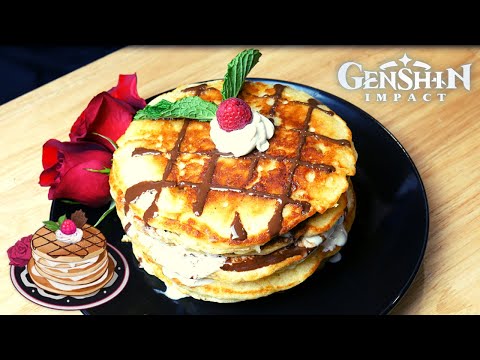 Видео: Рецепт Genshin Impact №7 / Блины легче воздуха / Фирменное блюдо Ноэль