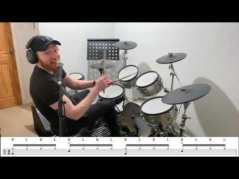 Видео: Барабаны для начинающих: ощущение 16-й ноты (две руки на хай-хете) 🥁