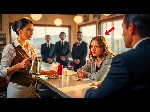 Видео: Официантка каждое утро помогала тихой девочке, пока не вошёл её отец с четырьмя телохранителями.