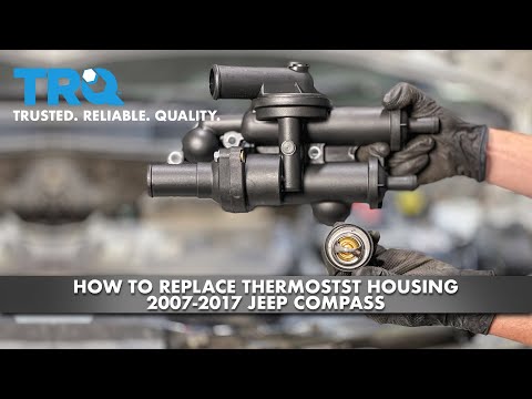 Видео: Как заменить корпус термостата на Jeep Compass 2007-2017