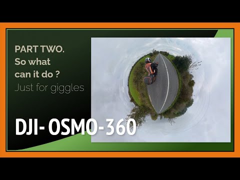 Видео: DJI Osmo 360 часть вторая. "ЭТО ПОТРЯСАЮЩЕ!"