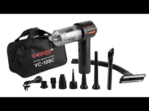 Видео: Акумуляторний пилосос Dnipro-M VC-10BC