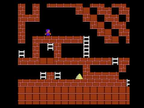 Видео: Championship Lode Runner Прохождение 1. STAGE 1-2