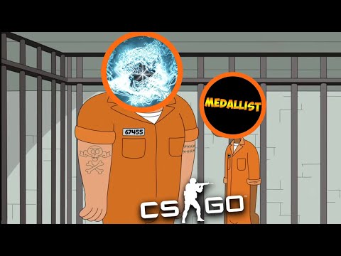 Видео: МЕДАЛИСТ И КВАНТУМ ОТПРАВИЛИСЬ В ТЮРЬМУ В МАНЬЯКЕ CS:GO!