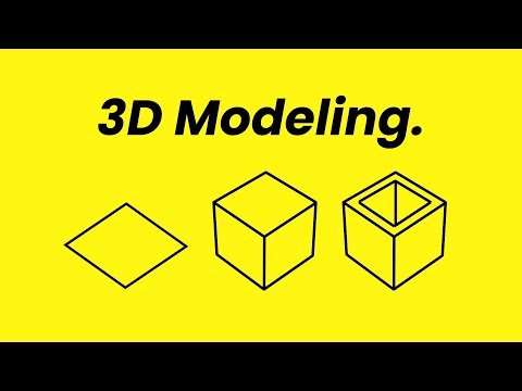 Видео: Объяснение каждой концепции 3D-моделирования