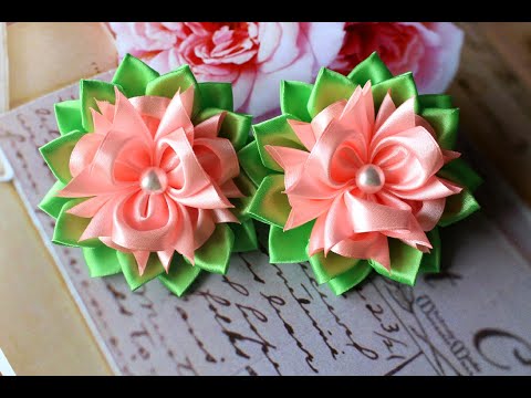 Видео: ОЧЕНЬ ПРОСТО! ВЕСЕННИЕ ЦВЕТОЧКИ КАНЗАШИ 2020