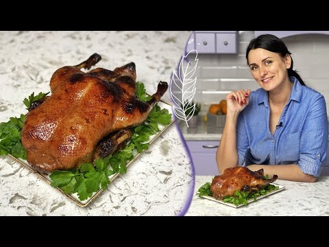 Видео: Изумительно вкусная УТКА С ЯБЛОКАМИ🍗🍏 на новогодний стол 🎄 Семейный РЕЦЕПТ от Лизы Глинской😋