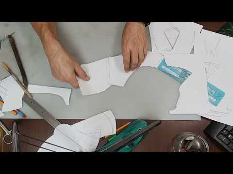 Видео: Полуботинки с закрытым клапаном.  Часть 3.